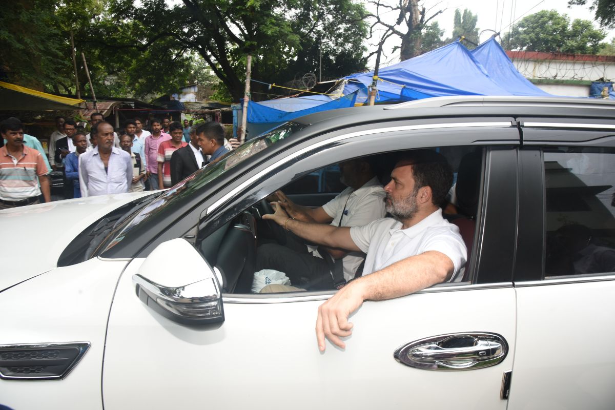 Rahul Gandhi In Chaibasa Court