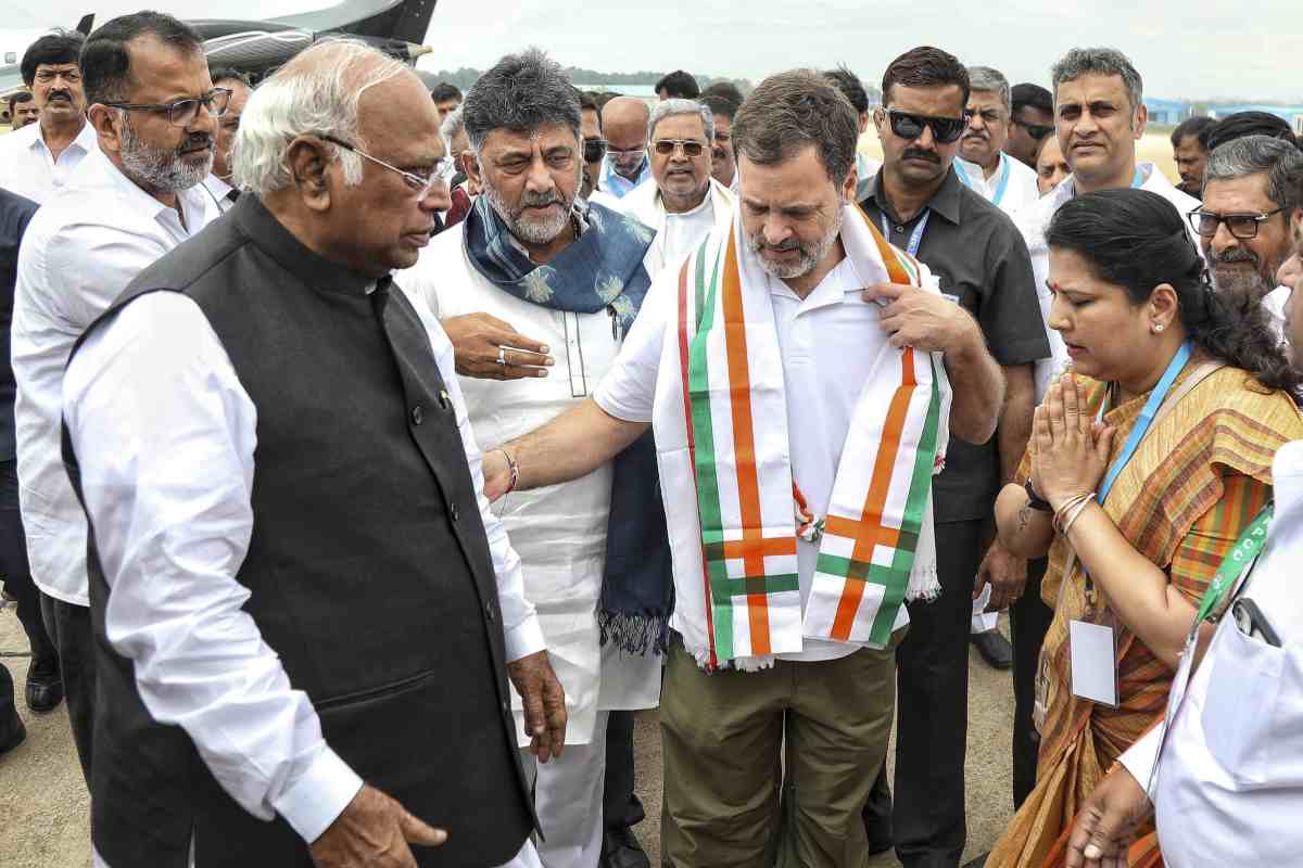 Rahul Gandhi Rally in Bengaluru