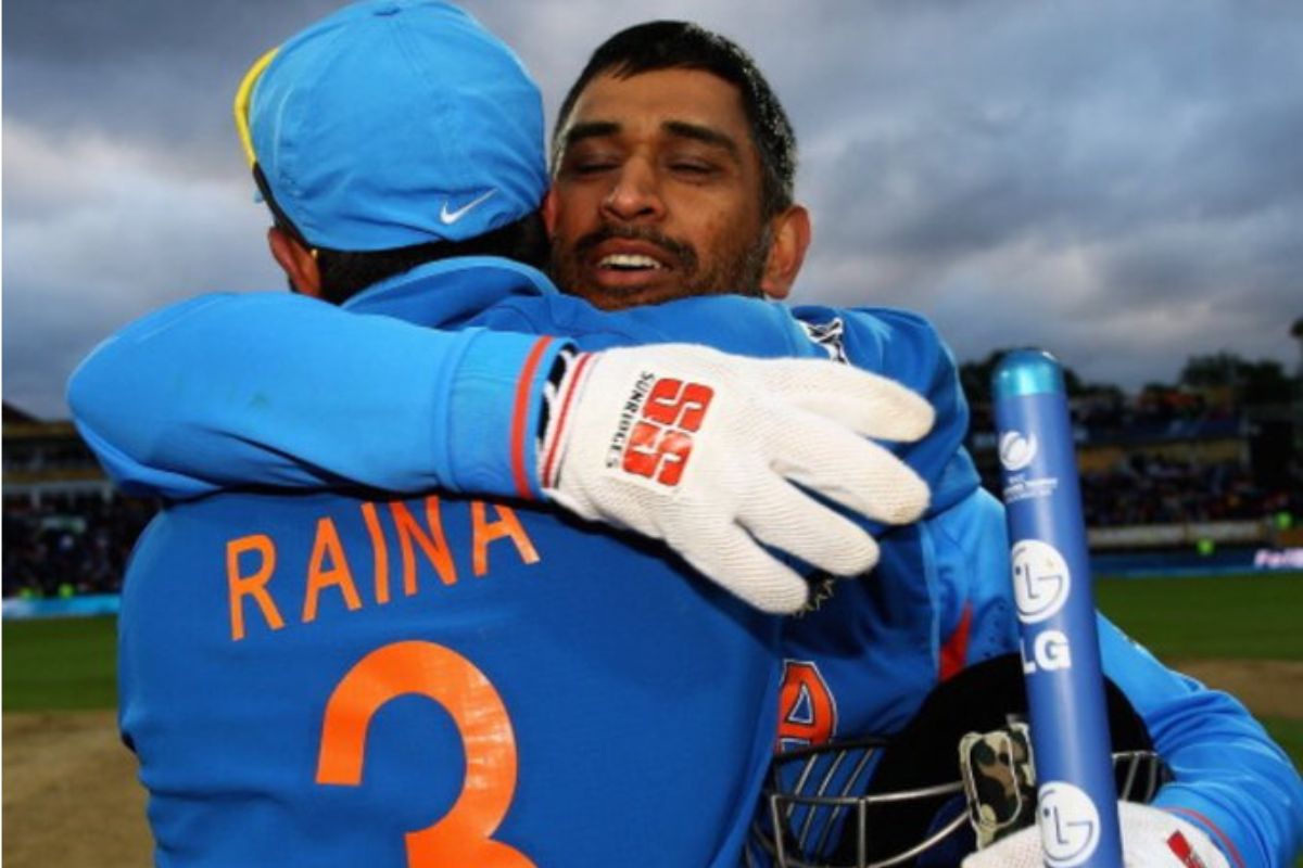 Raina and Dhoni
