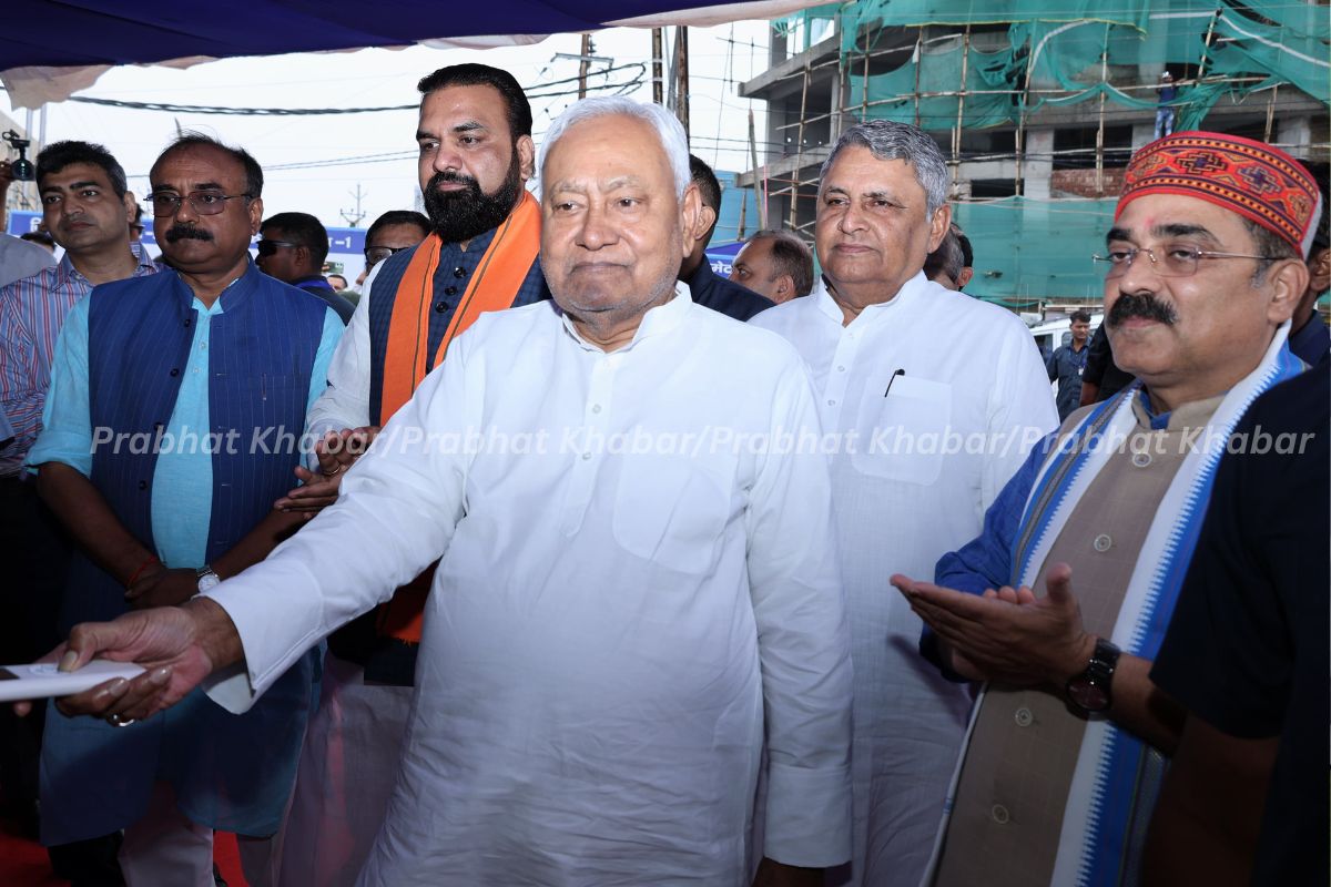 CM Nitish Kumar