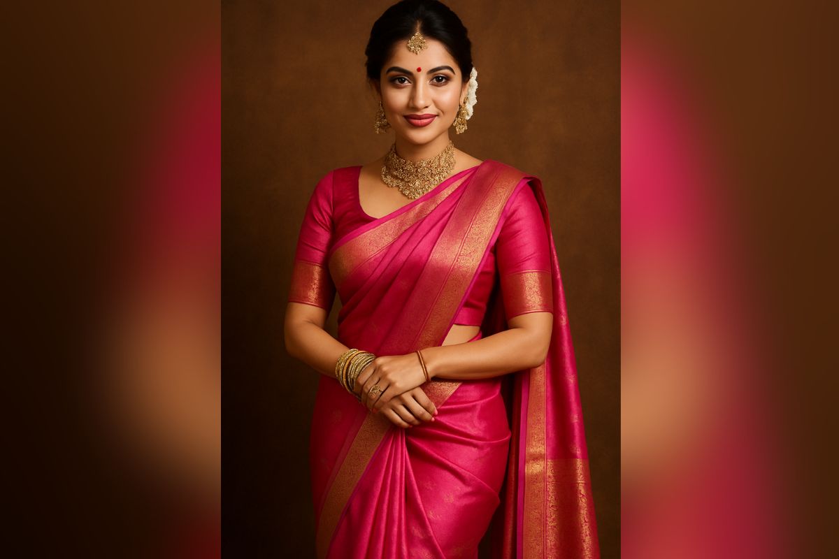 Rakhi saree design