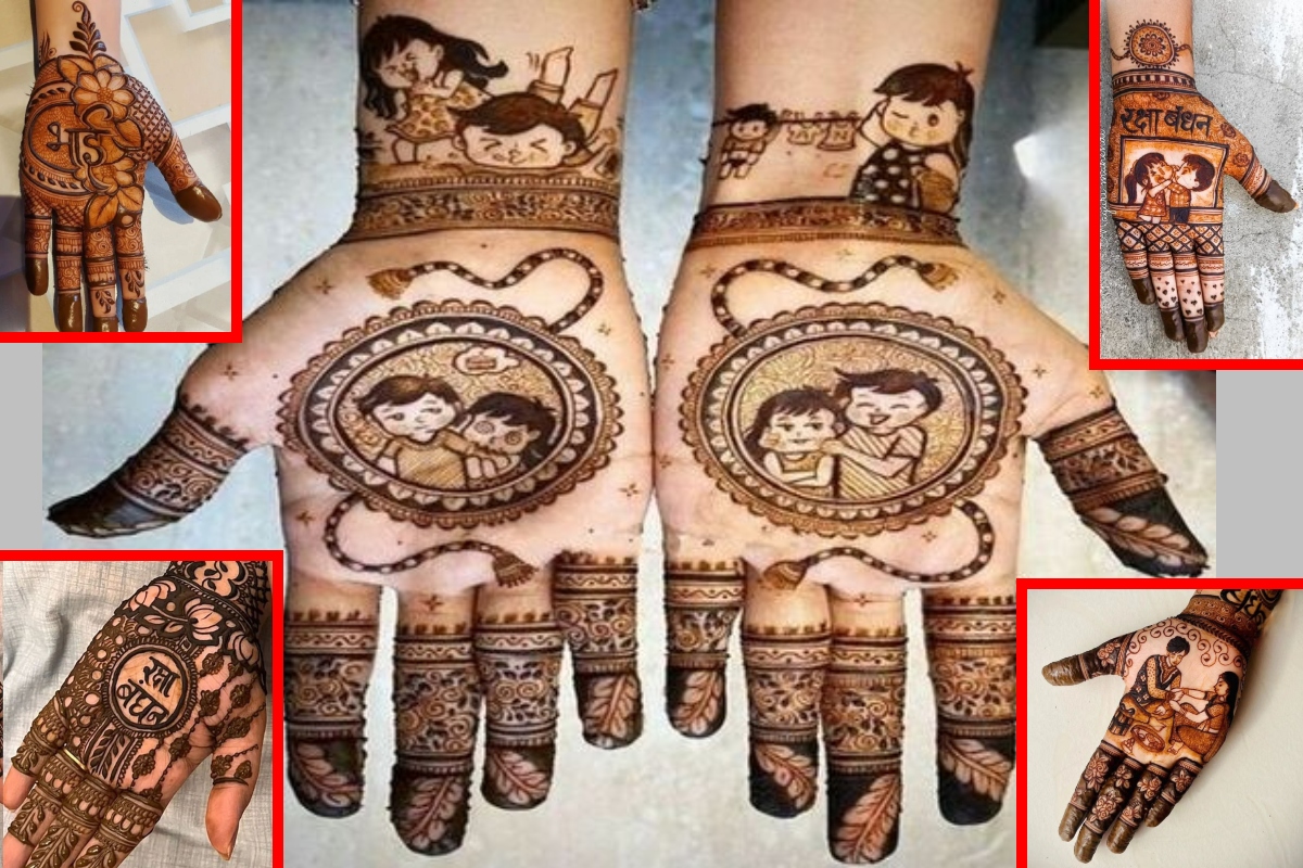 Raksha Bandhan AI Mehndi Design