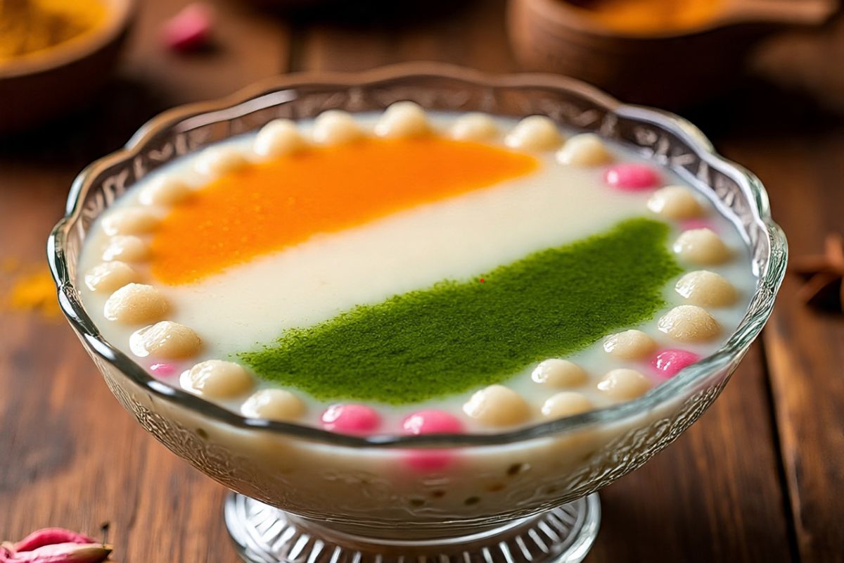 Tiranga Sabudana Kheer