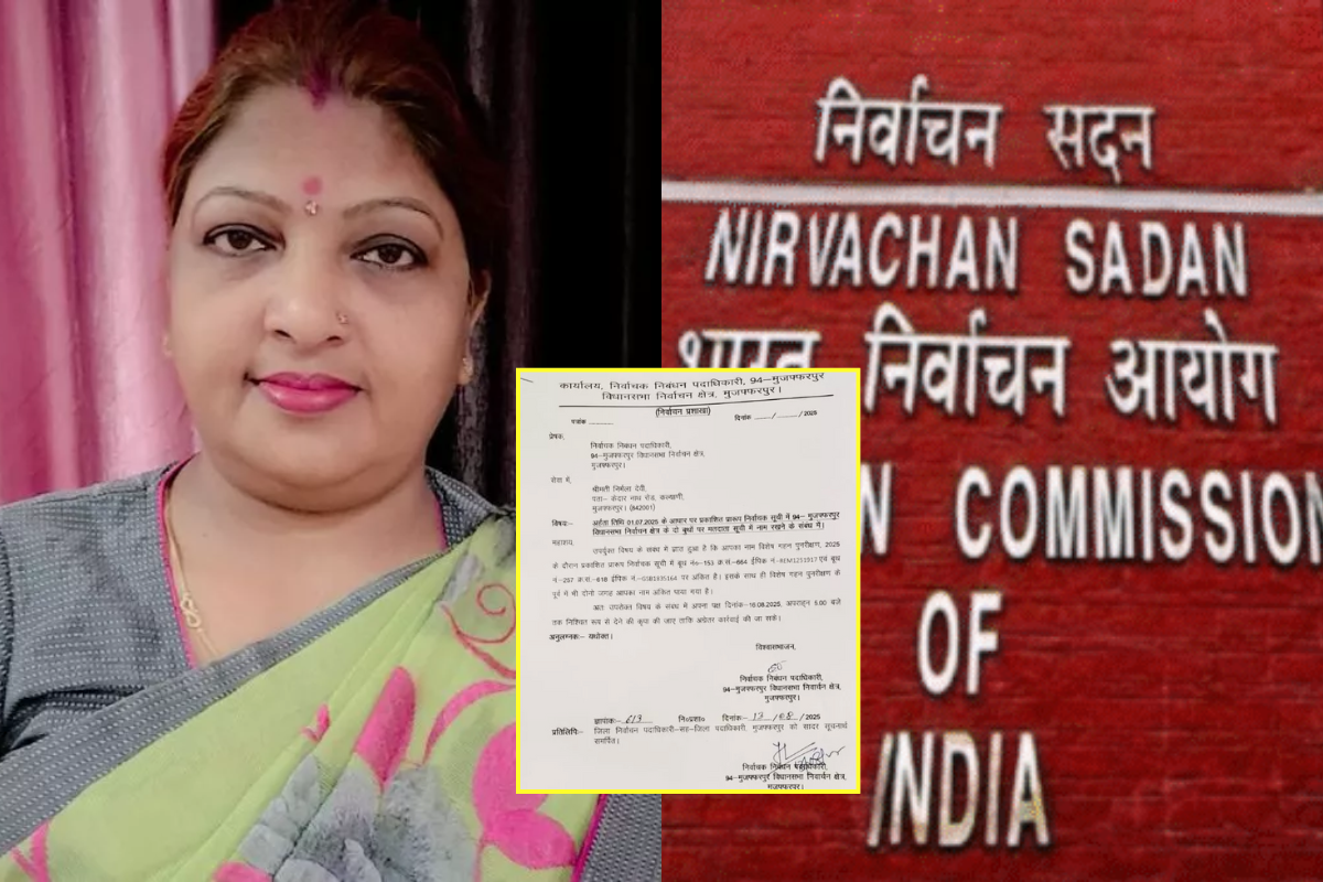 SIR muzaffarpur mayor Election Commission