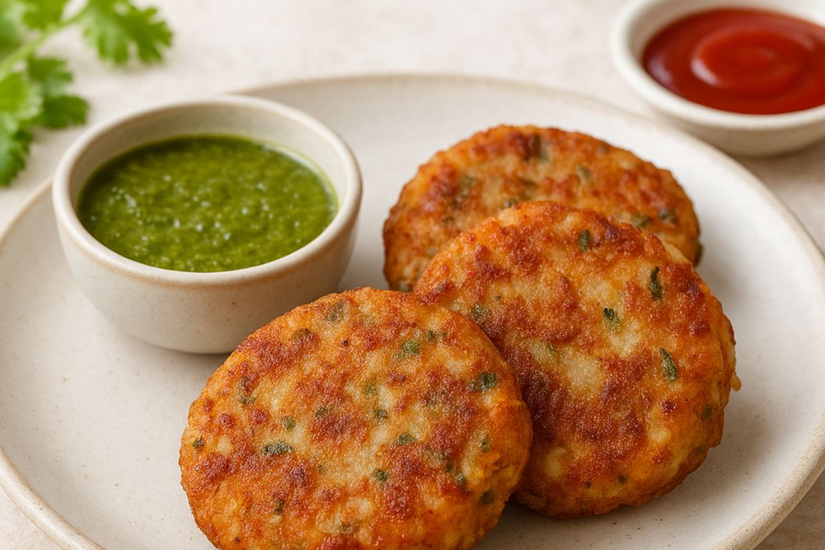 Sabudana Bread Cutlet
