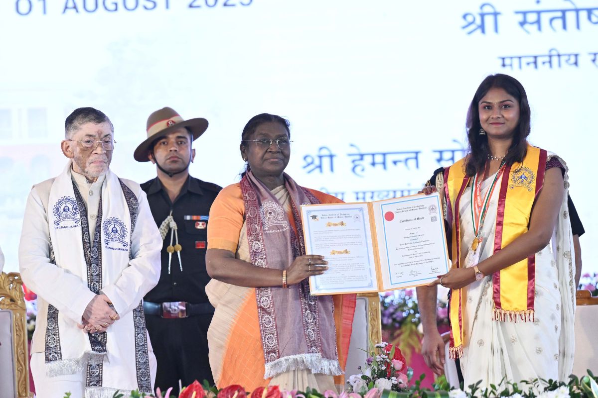 Santosh Gangwar In Dhanbad