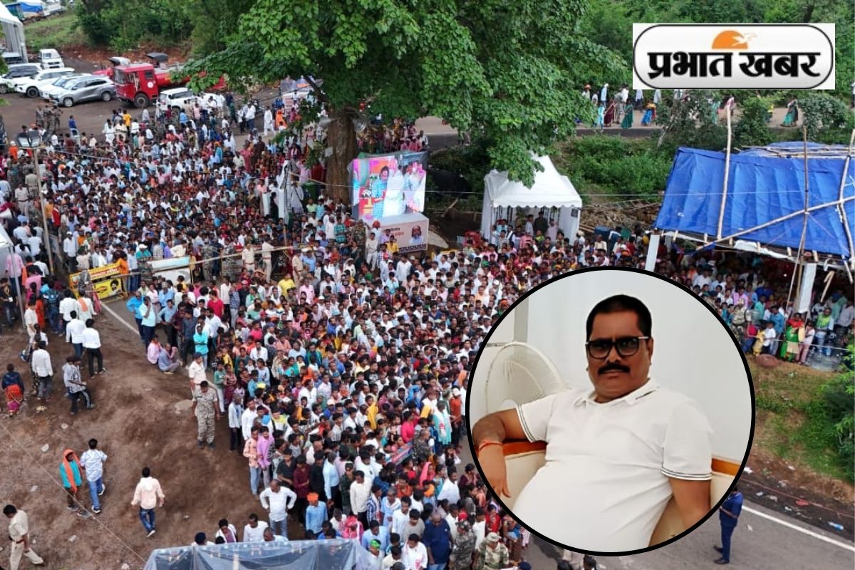 Shibu Soren Shradh News Yogendra Prasad in Lukaiyatand