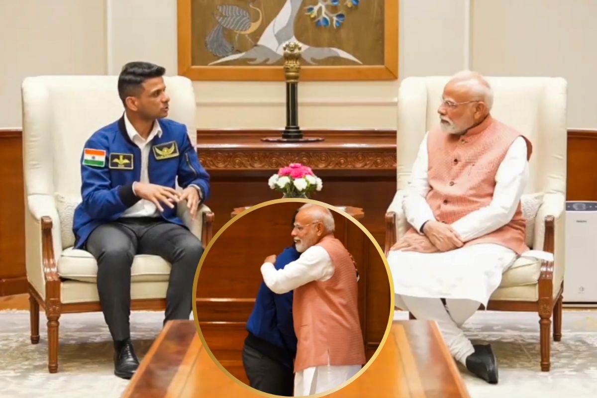Shubhanshu Shukla Meet PM Modi