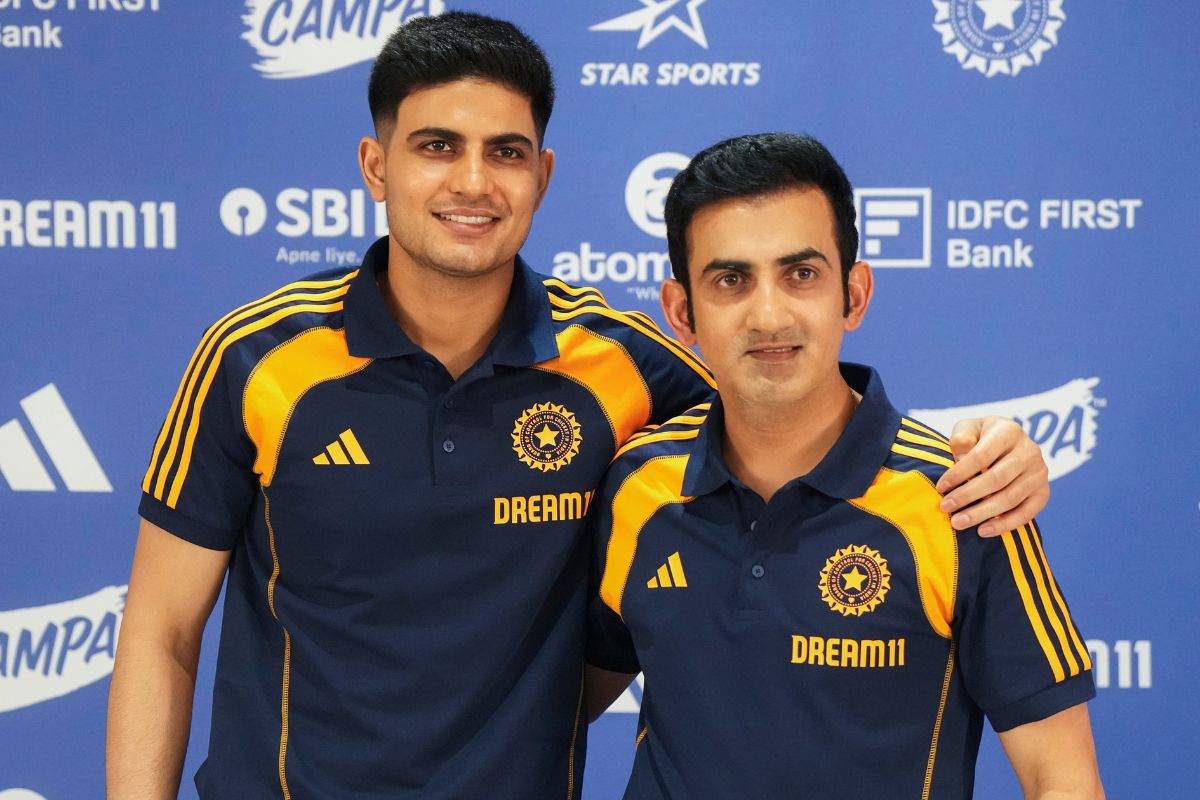 Shubman Gill and Gautam Gambhir.