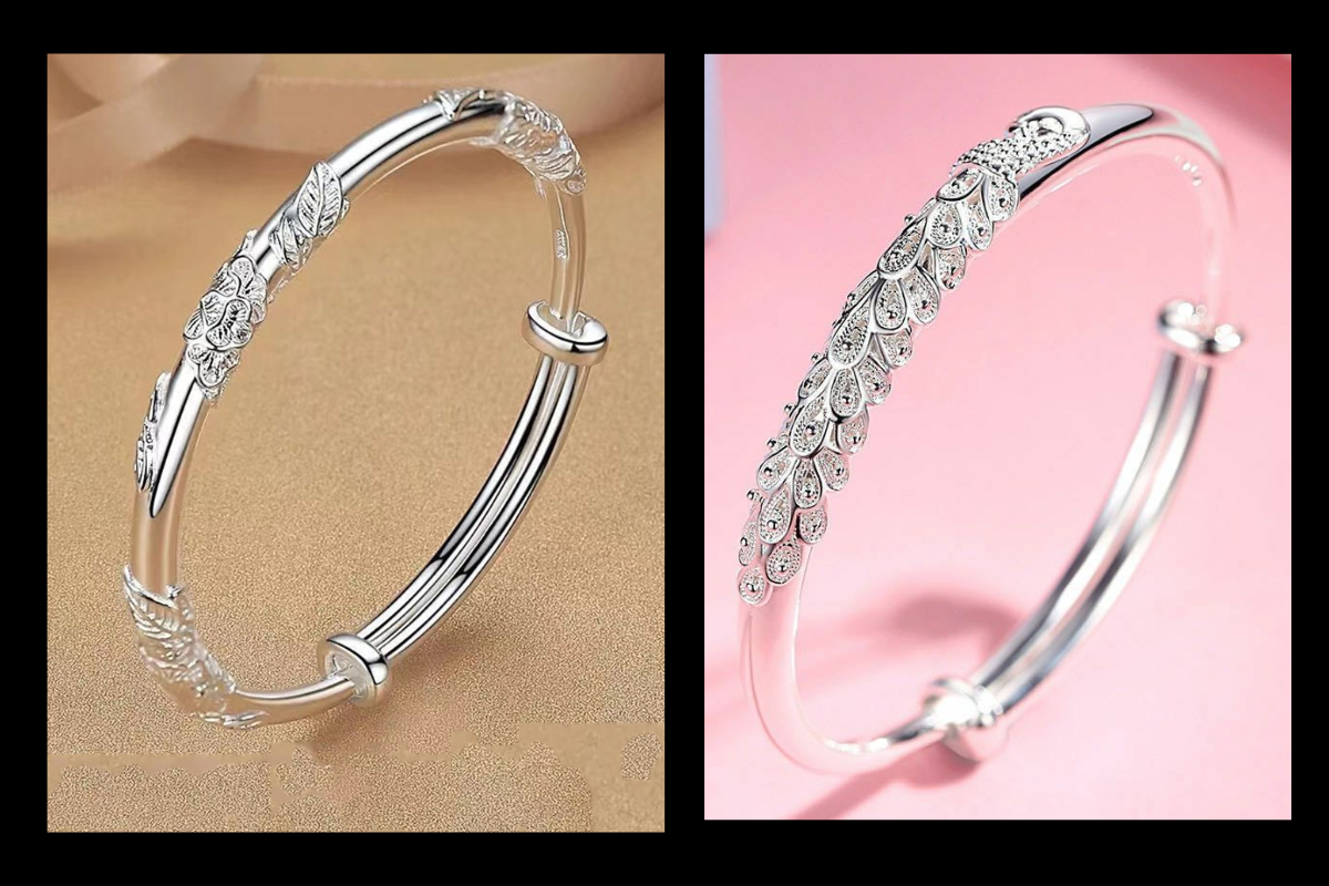 Silver Chudi Design for Santan Saptami Vrat