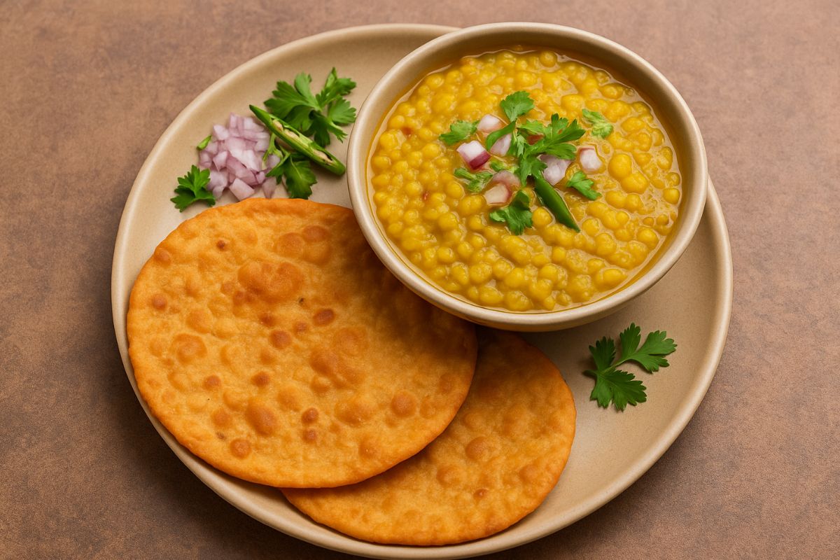 Sindhi Dal Pakwan