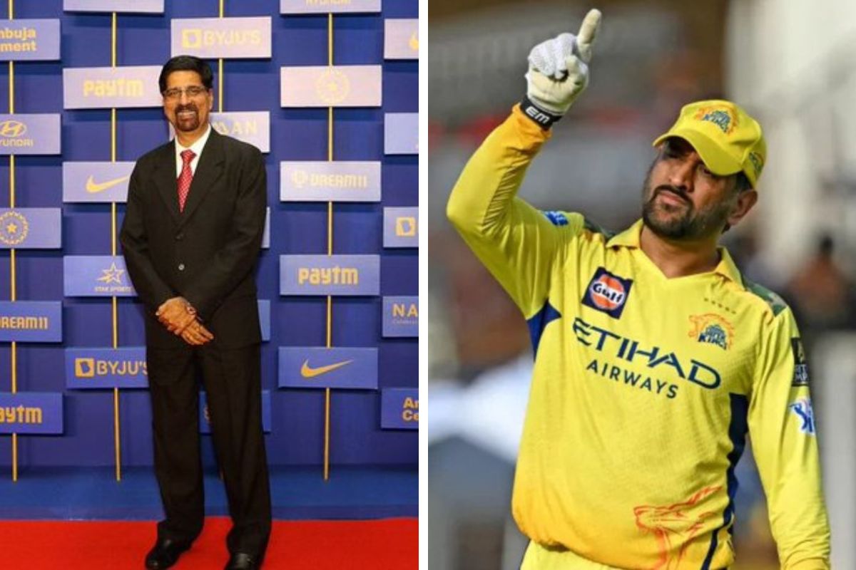 Kris Srikant and Dhoni