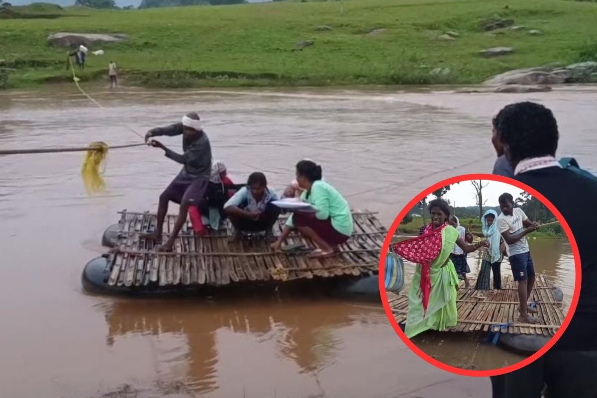 Strange boat in jashpur Manora Block