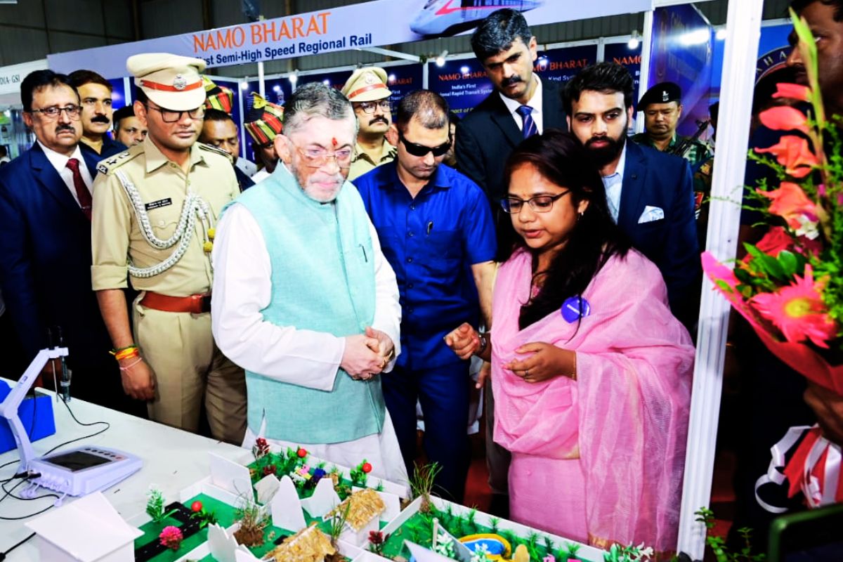 Swarnim Bharat Expo-2025 in Ranchi Governor Santosh Kumar Gangwar
