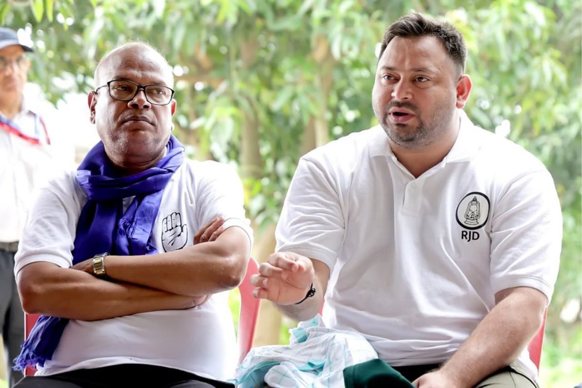 Rajesh Ram and Tejashwi Yadav