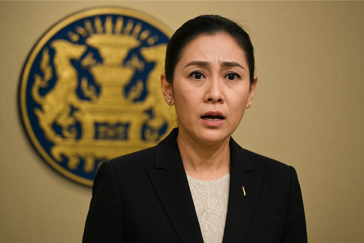 Thailand's Prime Minister Patongtarn Shinawatra