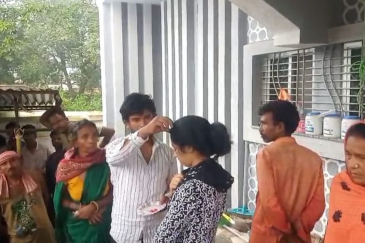 Unique Marriage In Gumla