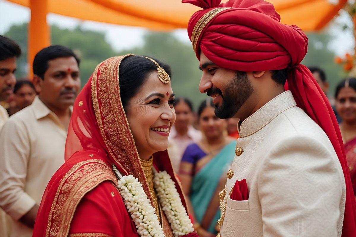 Bihar Wedding News 50-year-old woman became bride of an 18-year-old boy