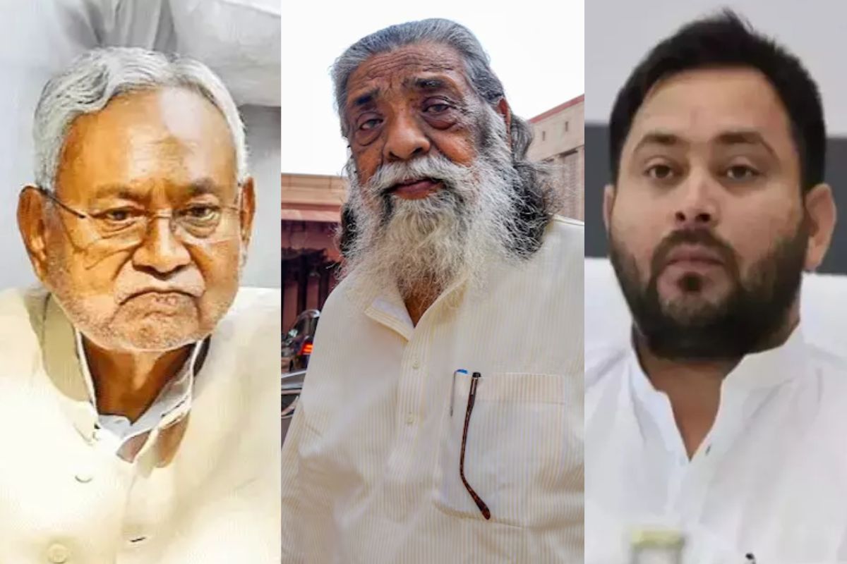 Shibu Soren News death of Dishom Guru Shibu Soren Nitish-Tejaswi expressed grief