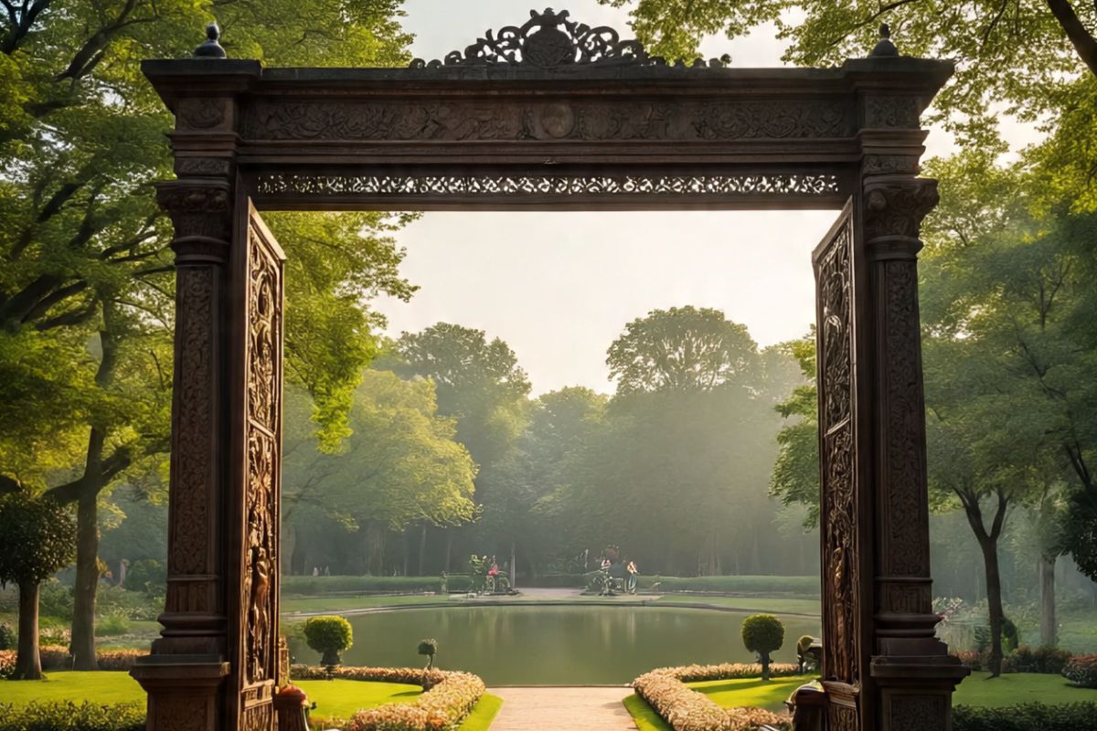 Sita Kunj Park built very beautifully in district