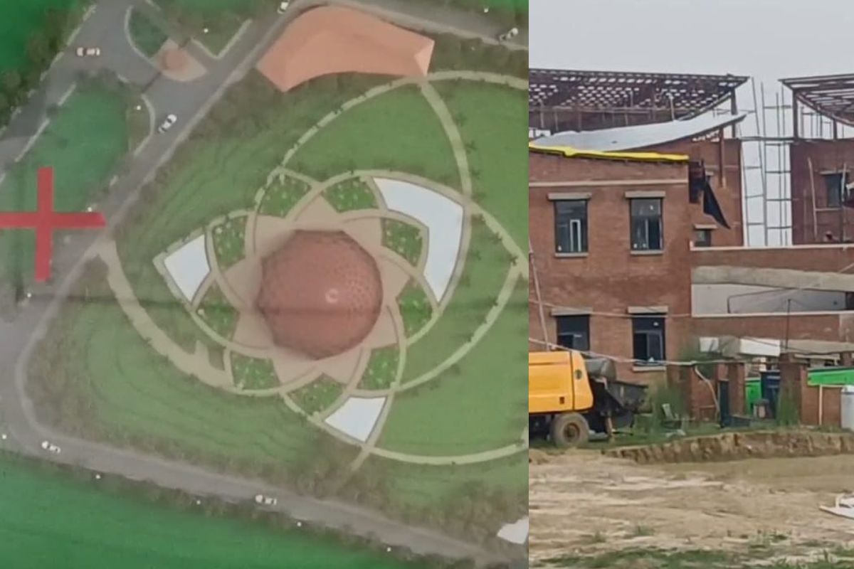 Bihar Tourism grand temple built in district