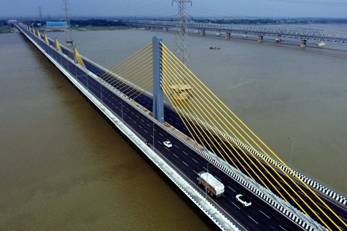 Six Lane Ganga Bridge inaugurate on this day vehicles run fast