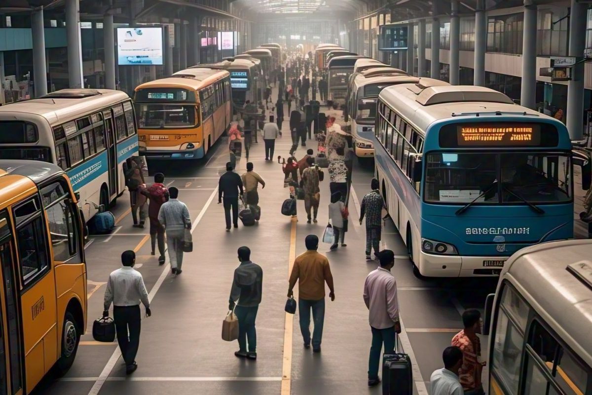 Bihar News bus stand seen in modern design