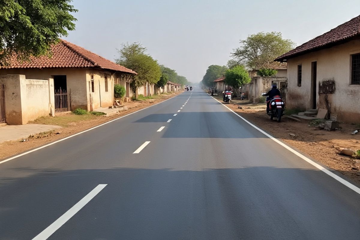 New Road in Bihar More than three lakh people benefit