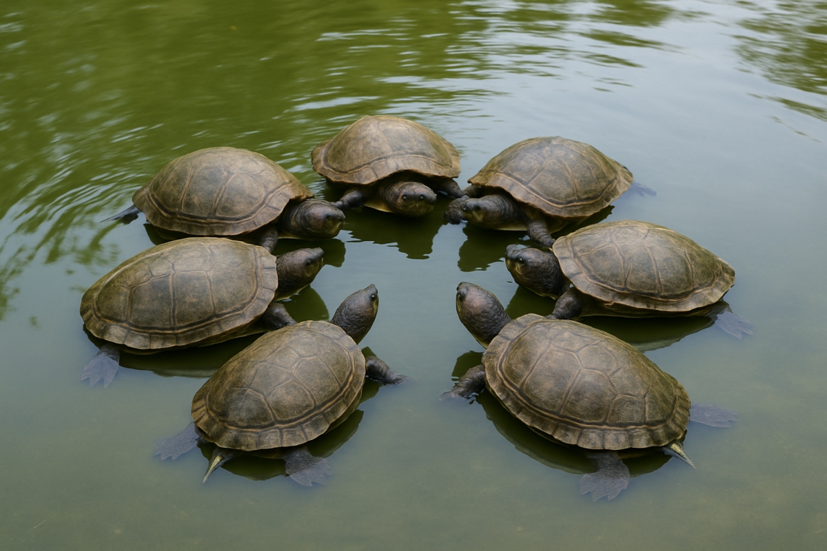 Viral Video Turtles Round Table Meeting