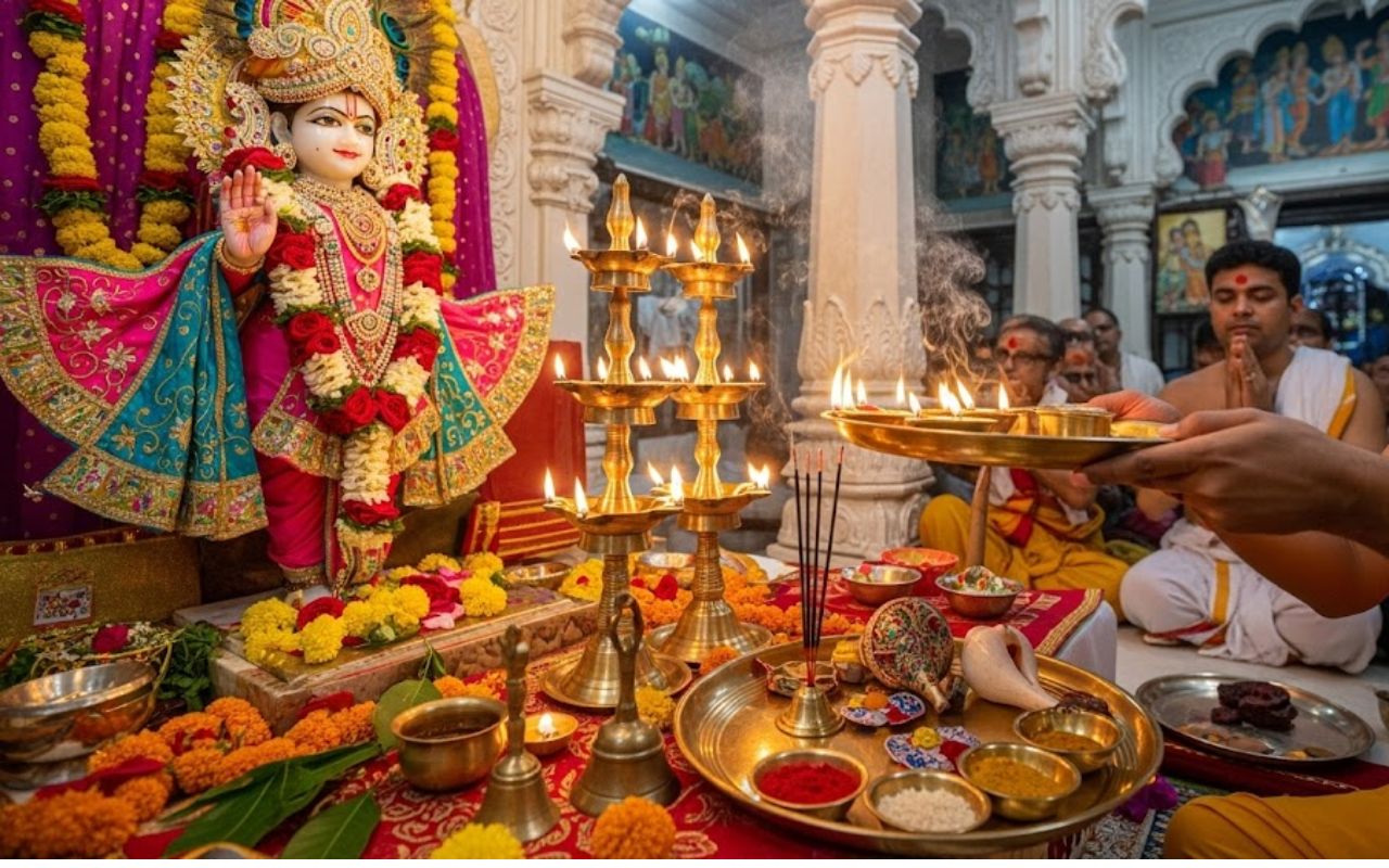 Vishnu Jee Ki Aarti in Hindi