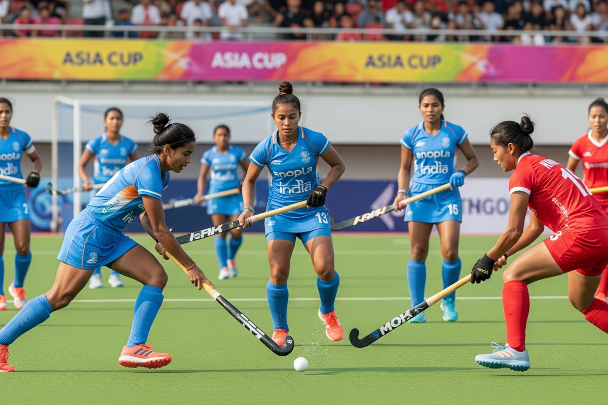 AI Generated Image of India Women's Hockey Team