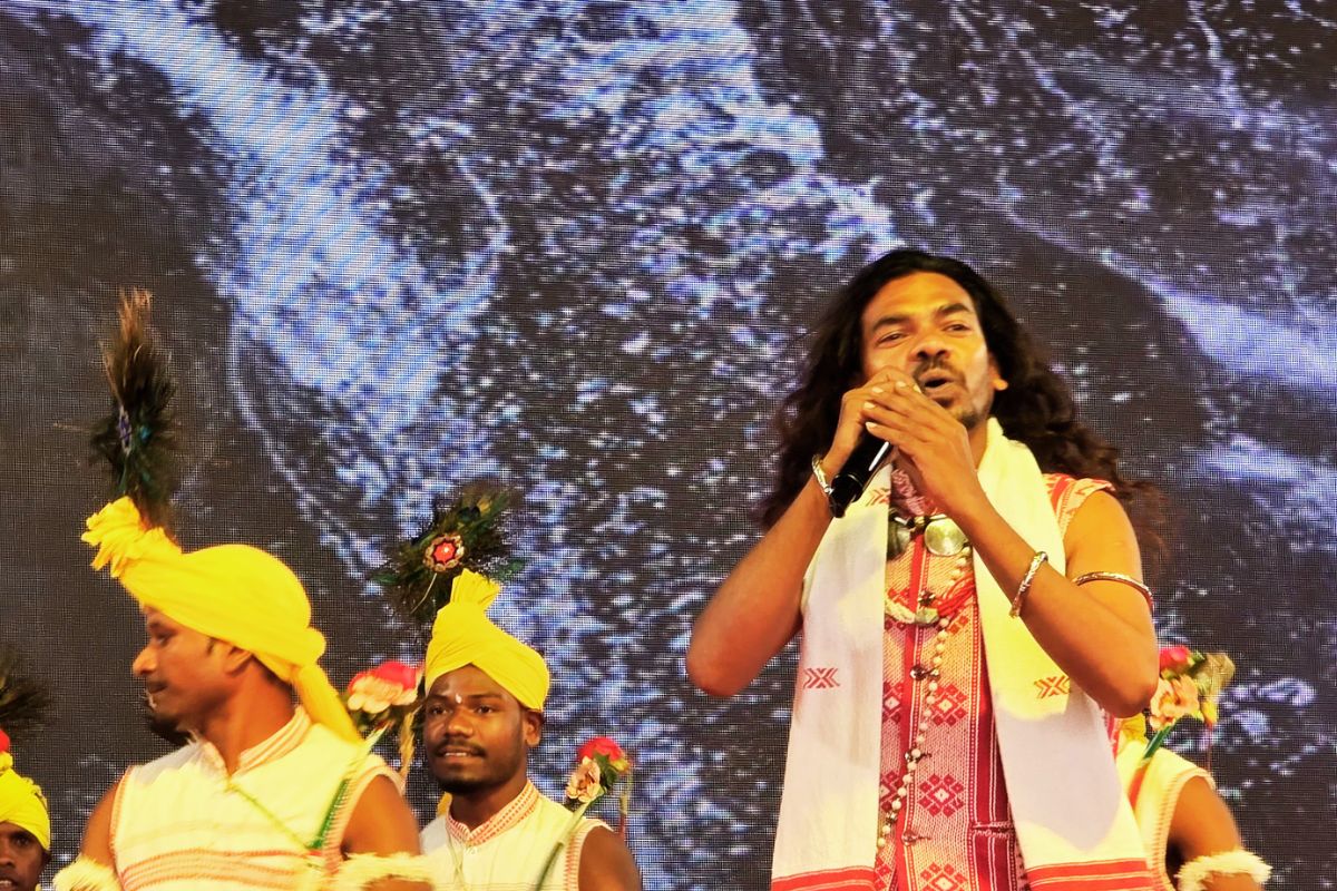 World Tribal Day 2025 Sukhram Pahan Mundari Singer