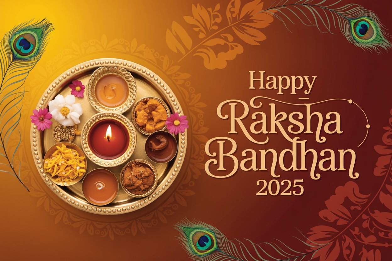Raksha Bandhan Puja Thali 2025