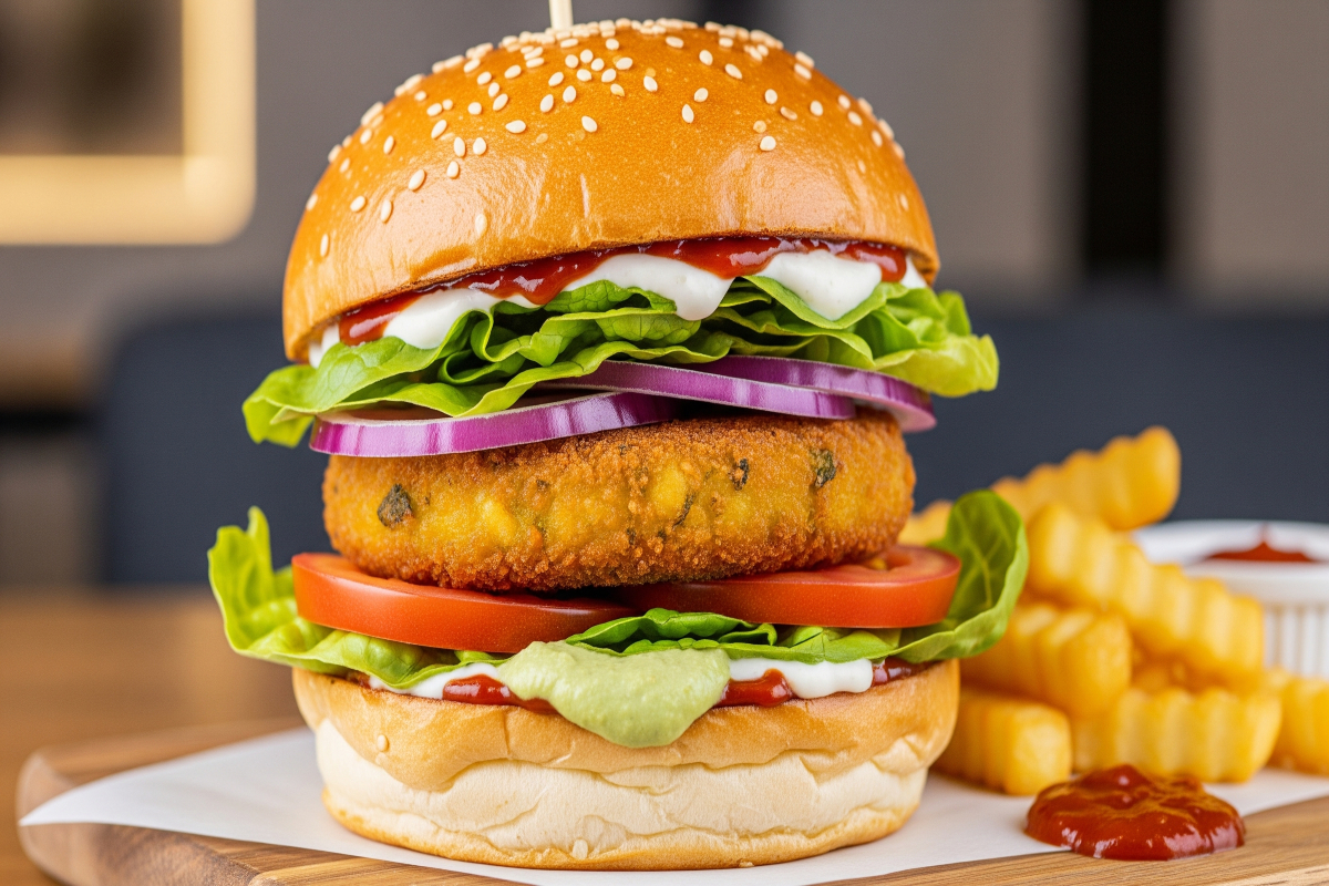 aloo tikki burger recipe