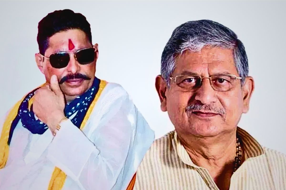 anant singh lalan singh photo| What is the political meaning of Lallan and Anant Singh's road show in Mokama