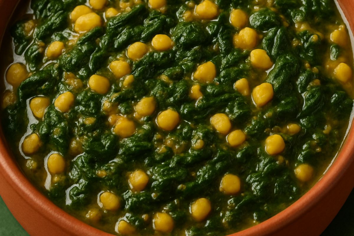 chana dal palak