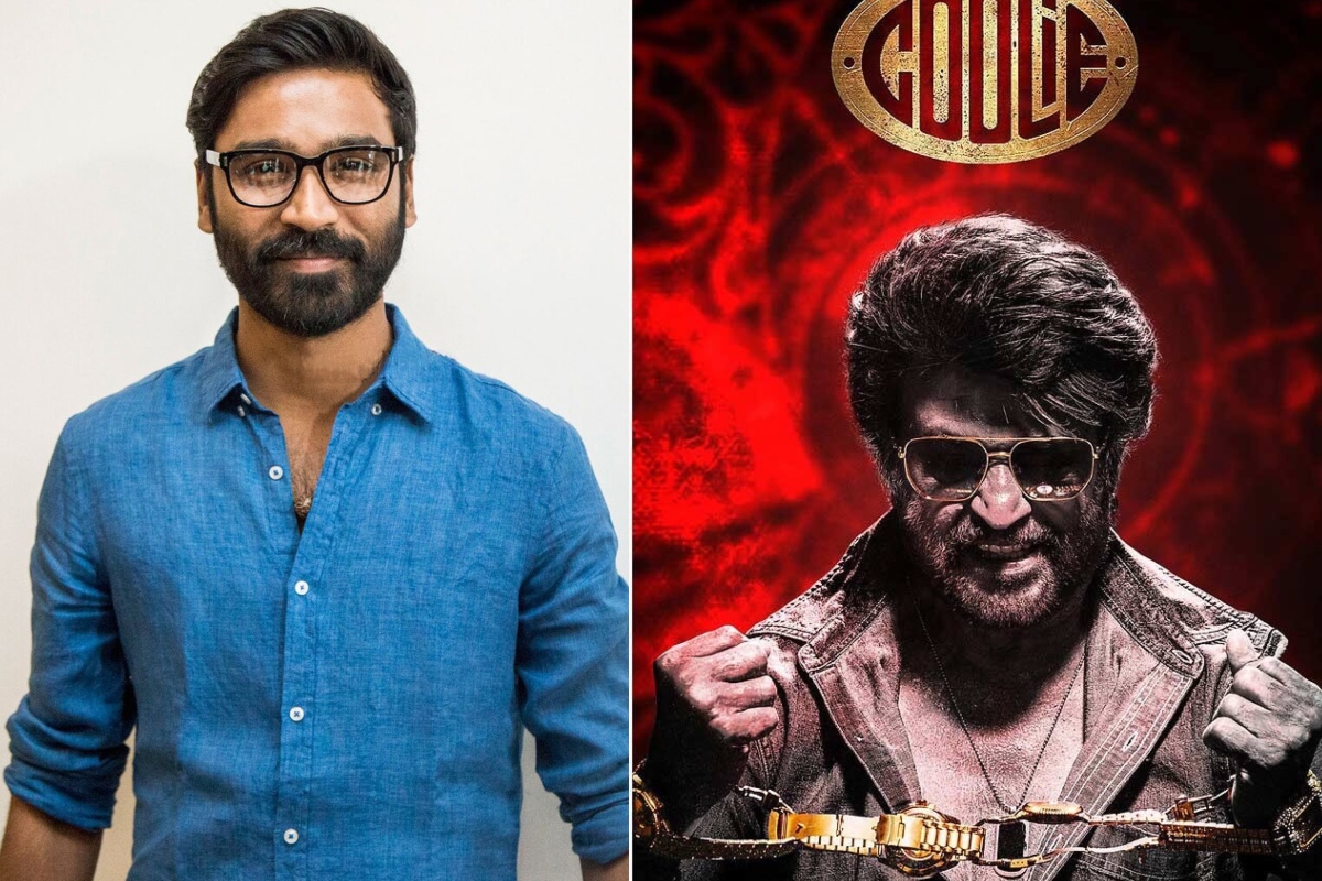 Dhanush watches coolie with ek wife Aishwaryaa