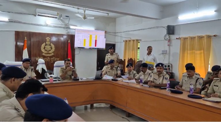 Motihari: अपराध नियंत्रण व कानून व्यवस्था बनाये रखें : एसपी