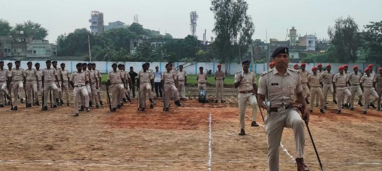 स्वतंत्रता दिवस की तैयारियां शुरू, पूर्वाभ्यास में नौ बटालियन ने लिया हिस्सा
