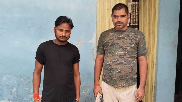 घर में घुसकर छेड़खानी के मामले में आरोपित धराया