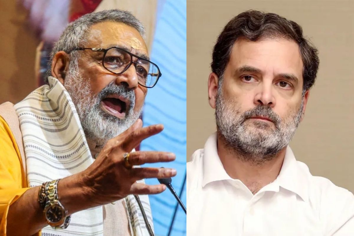 giriraj on rahul| Giriraj called Rahul Gandhi's entire family thieves
