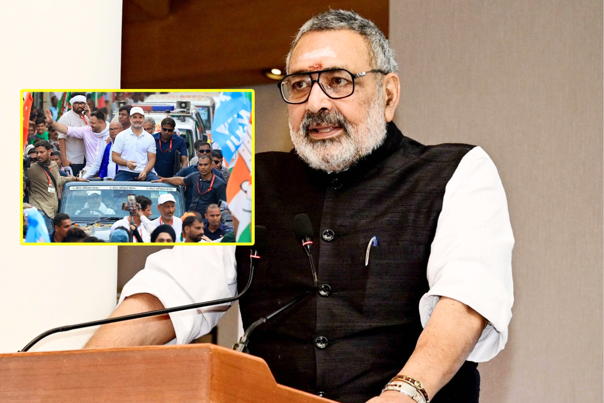 giriraj singh rahul gandhi and tejashwi yadav