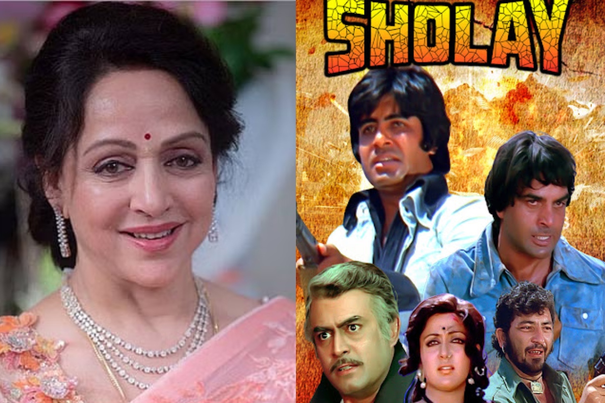 Hema Malini on part of sholay