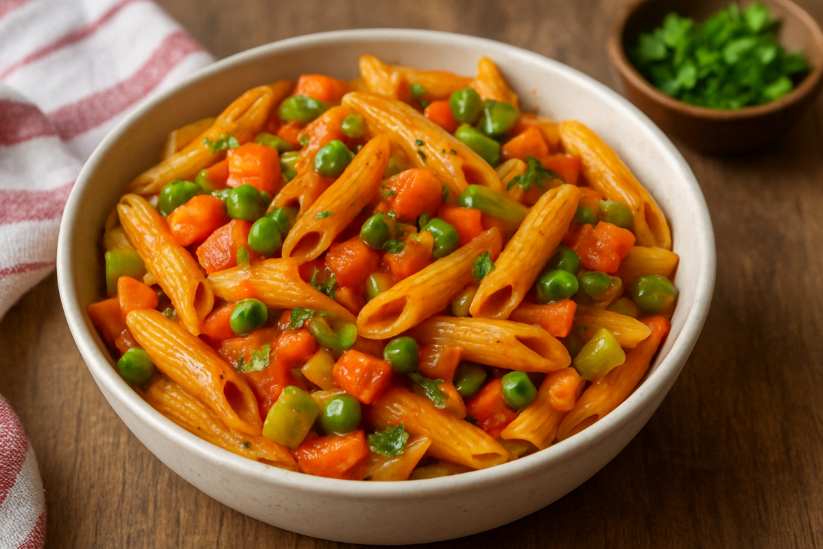 instant vegetable pasta recipe