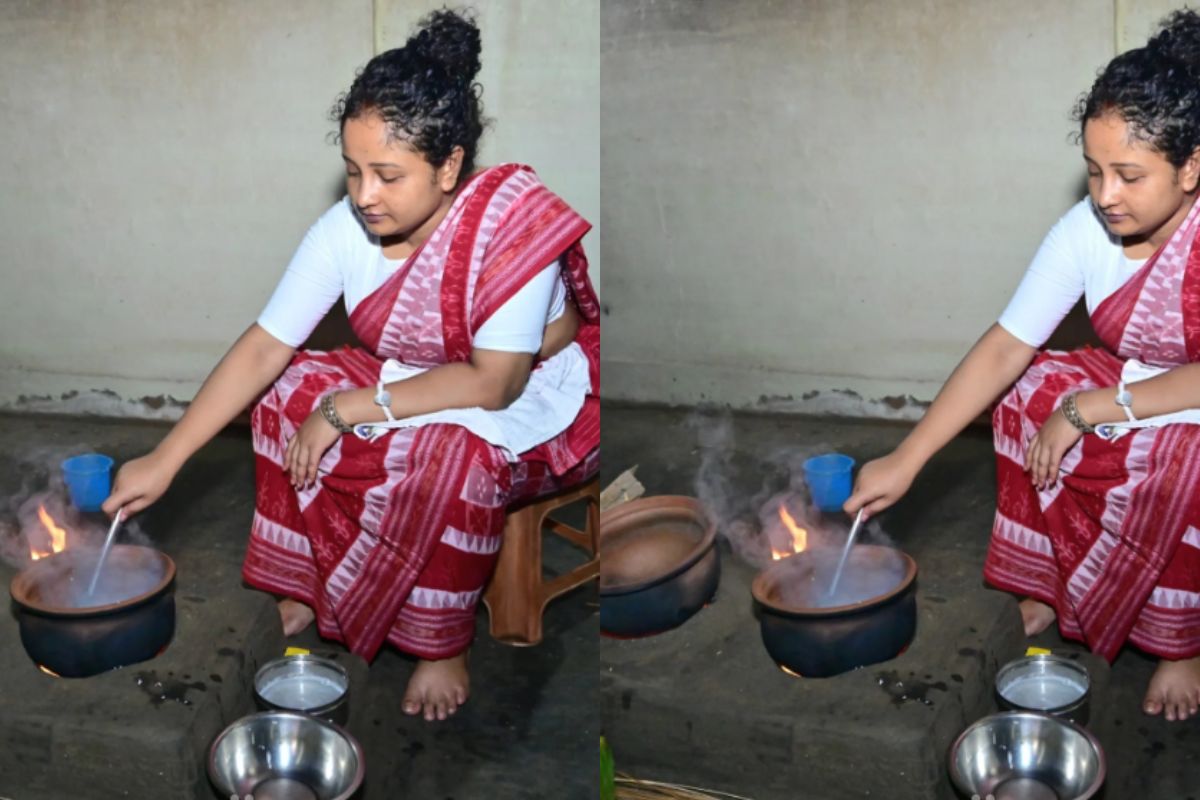 kalpana soren performing rituals