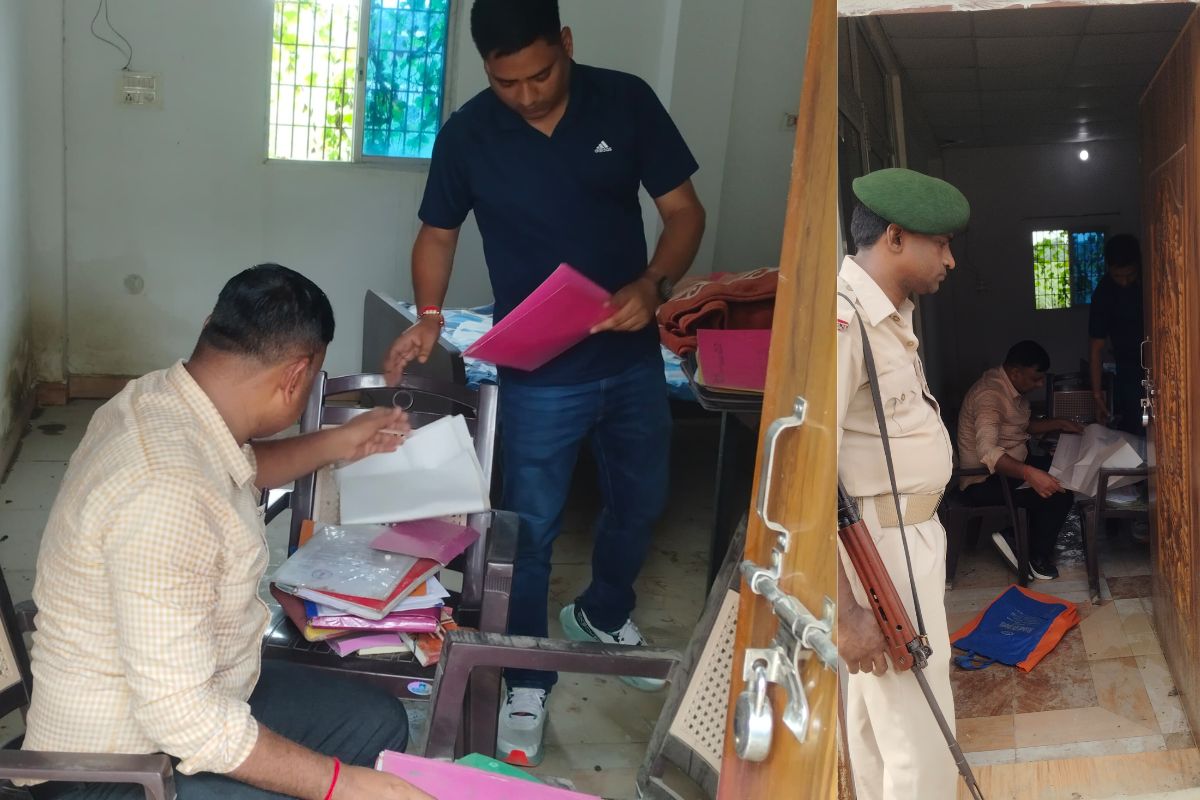 khagaria dsp location raid| SVU raids three locations of DSP Sanjeev in disproportionate assets case