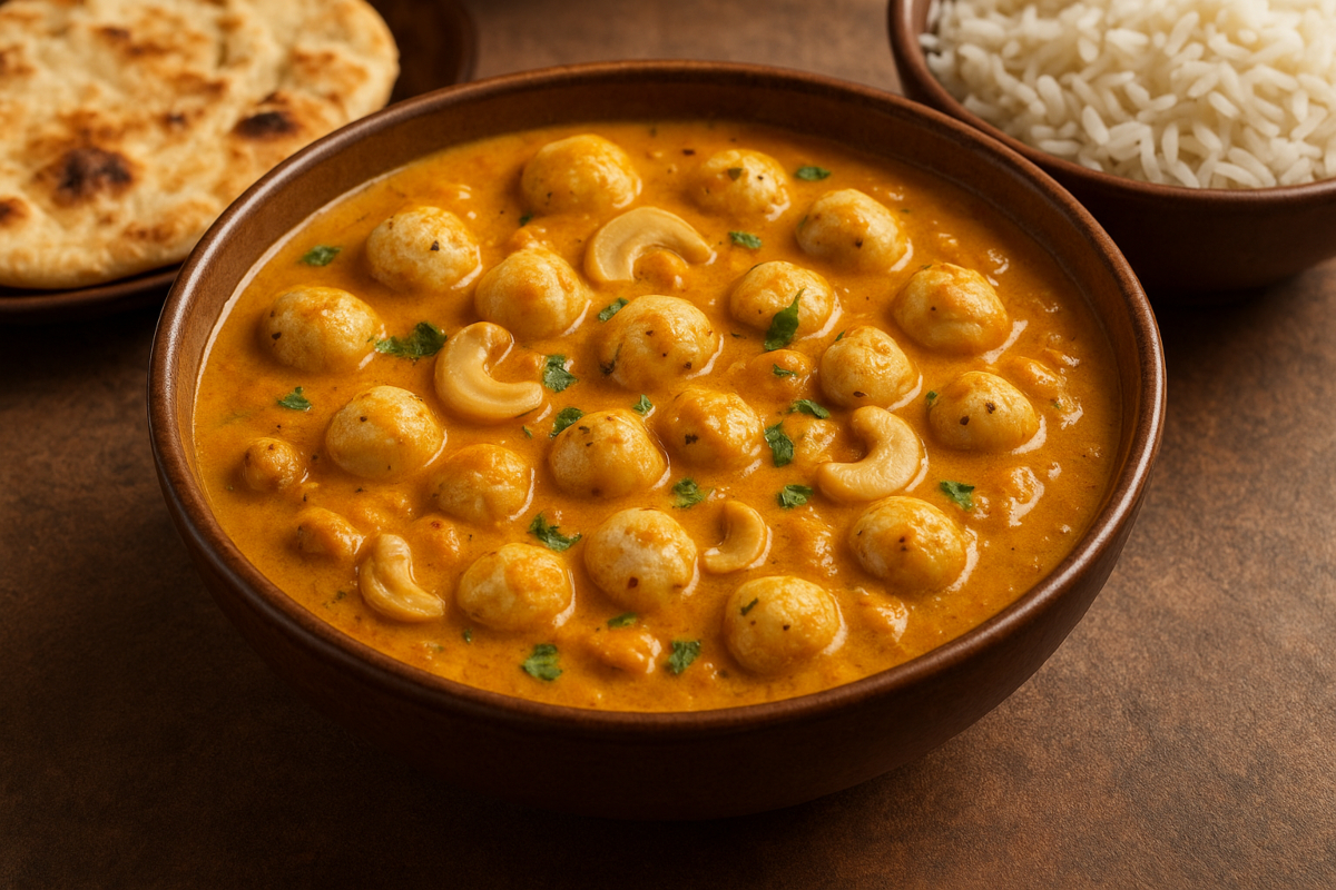 makhana kaju curry recipe