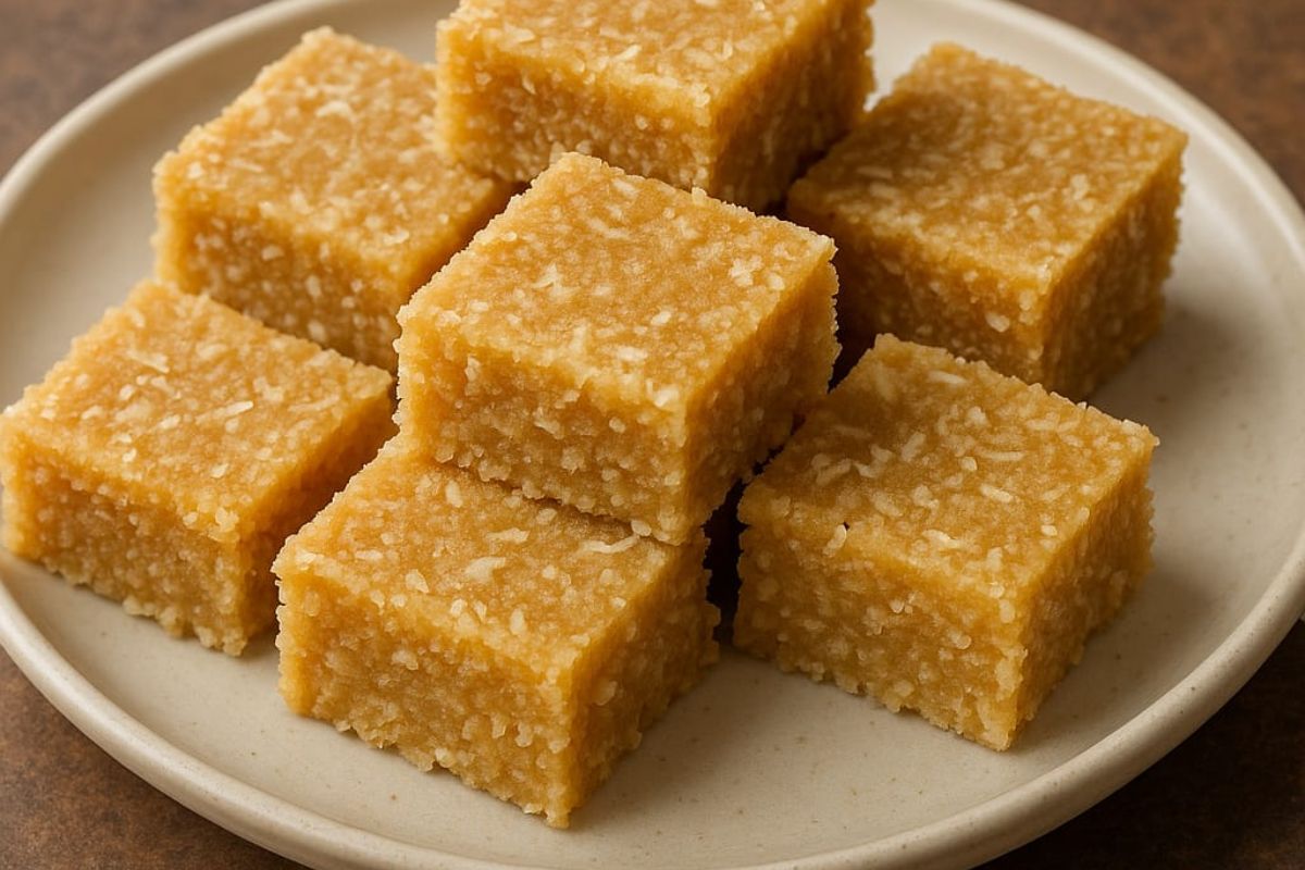 nariyal barfi