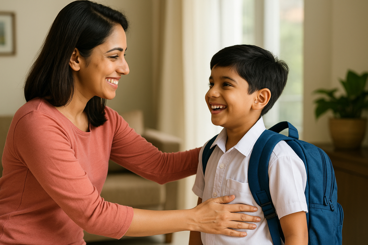 positive parenting tips before school
