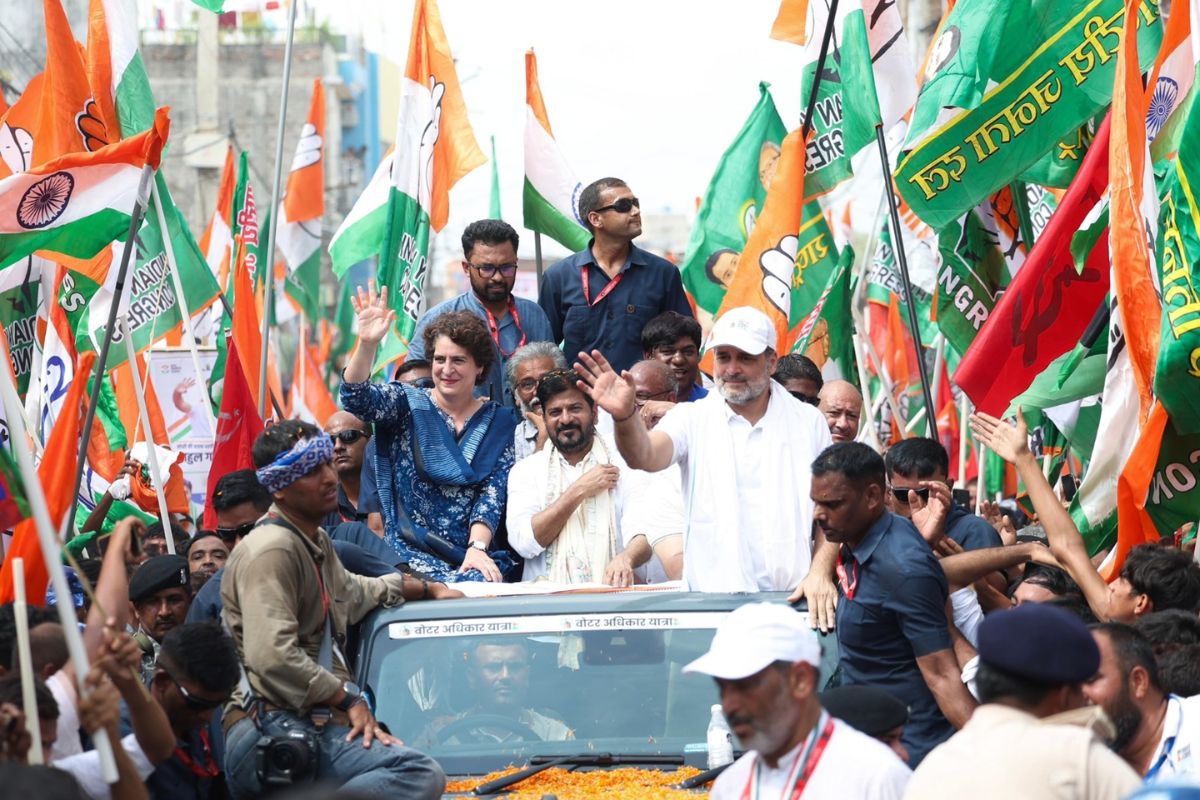 rahul gandhi muzaffarpur| voter adhikar yatra